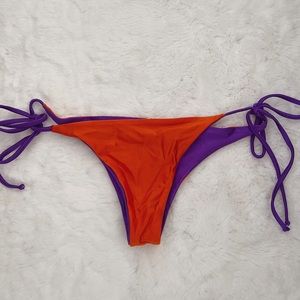 Kovey Reversible Side-Tie Bikini Bottoms